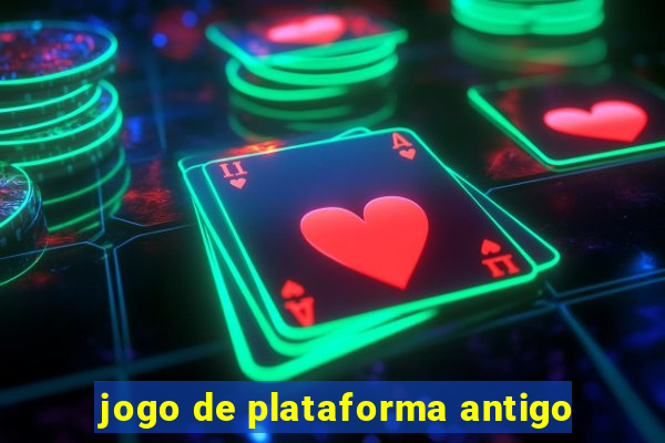 jogo de plataforma antigo